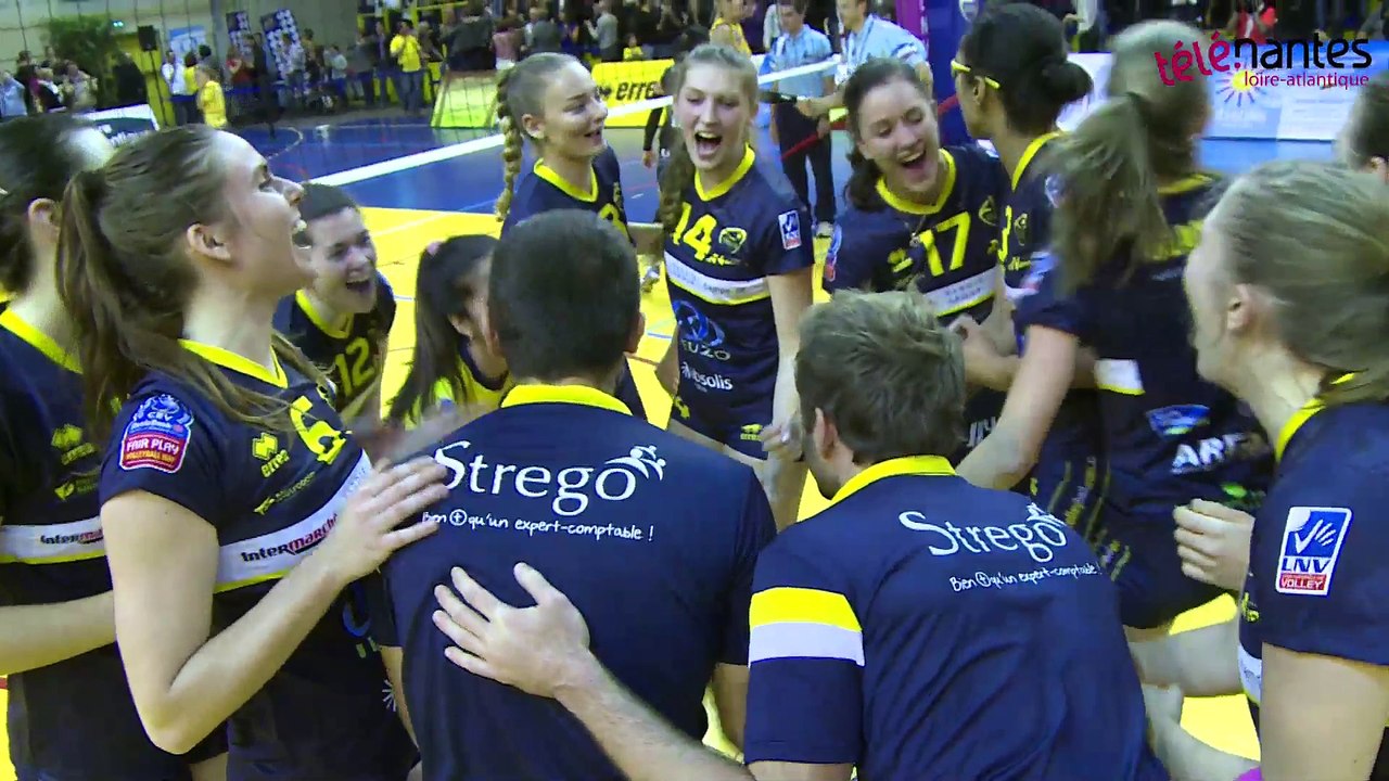 Volley : les Nantaises battent Cannes et dominent le championnat