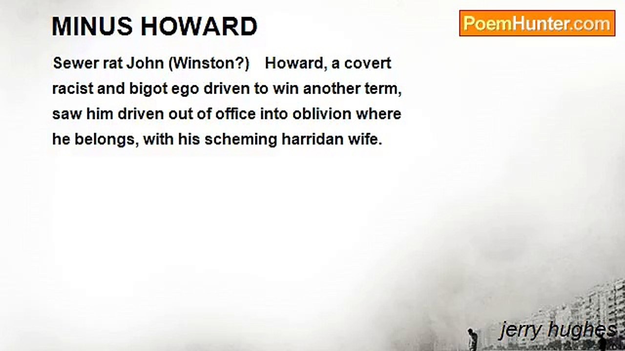 jerry hughes - MINUS HOWARD