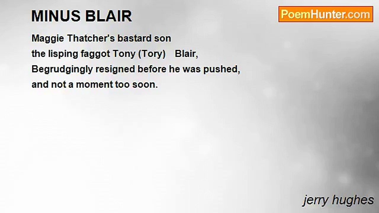jerry hughes - MINUS BLAIR