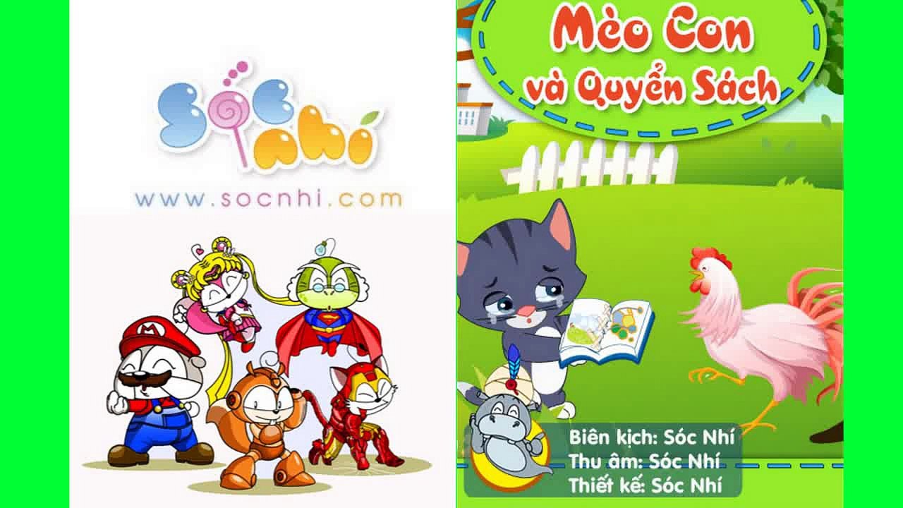 Chuyện thiếu nhi -  Mèo Con Và Quyển Sách - t.thuymien.com