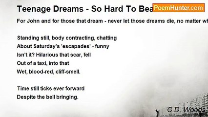 C.D. Woods - Teenage Dreams - So Hard To Beat