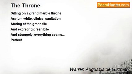 Warren Augustus de Guzman - The Throne