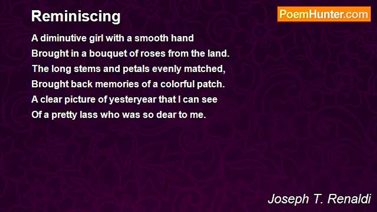 Joseph T. Renaldi - Reminiscing