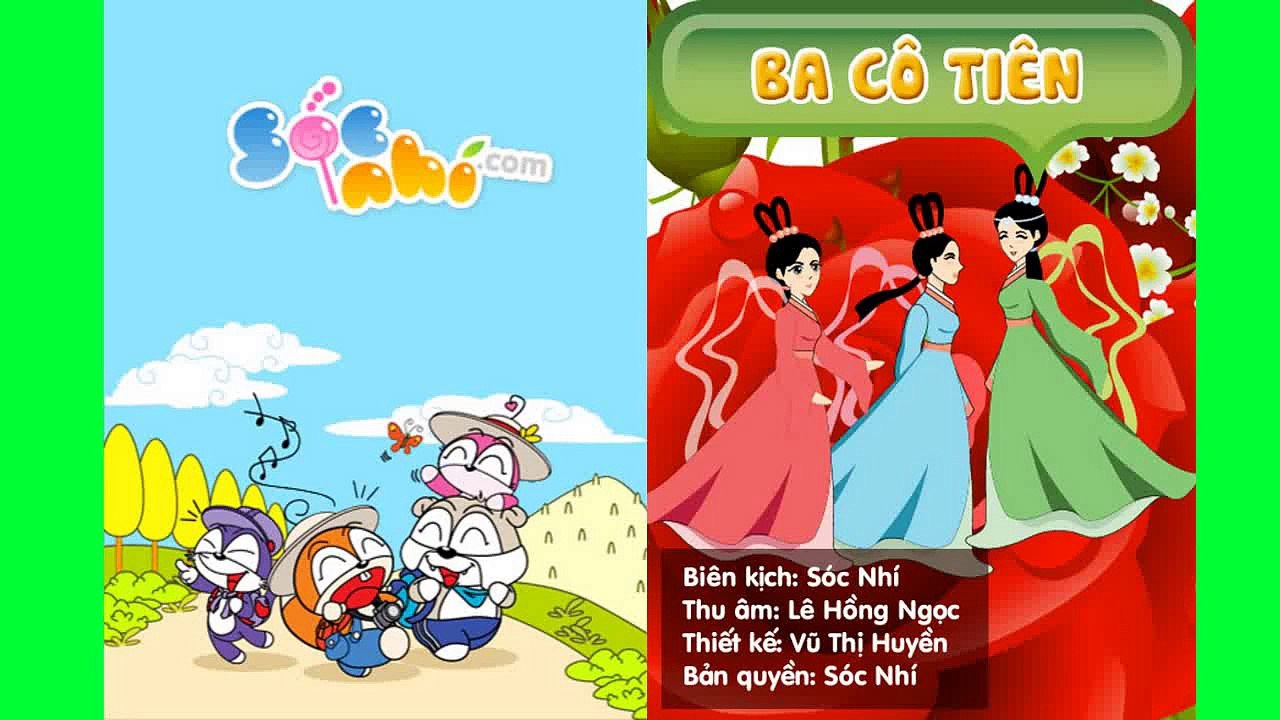 Truyện thiếu nhi -  Ba Cô Tiên - t.thuymien.com