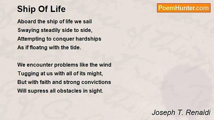 Joseph T. Renaldi - Ship Of Life