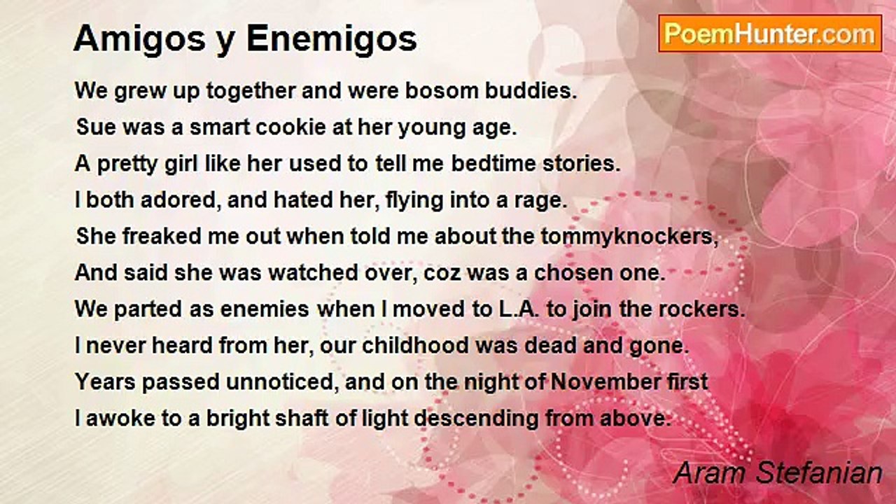 Aram Stefanian - Amigos y Enemigos