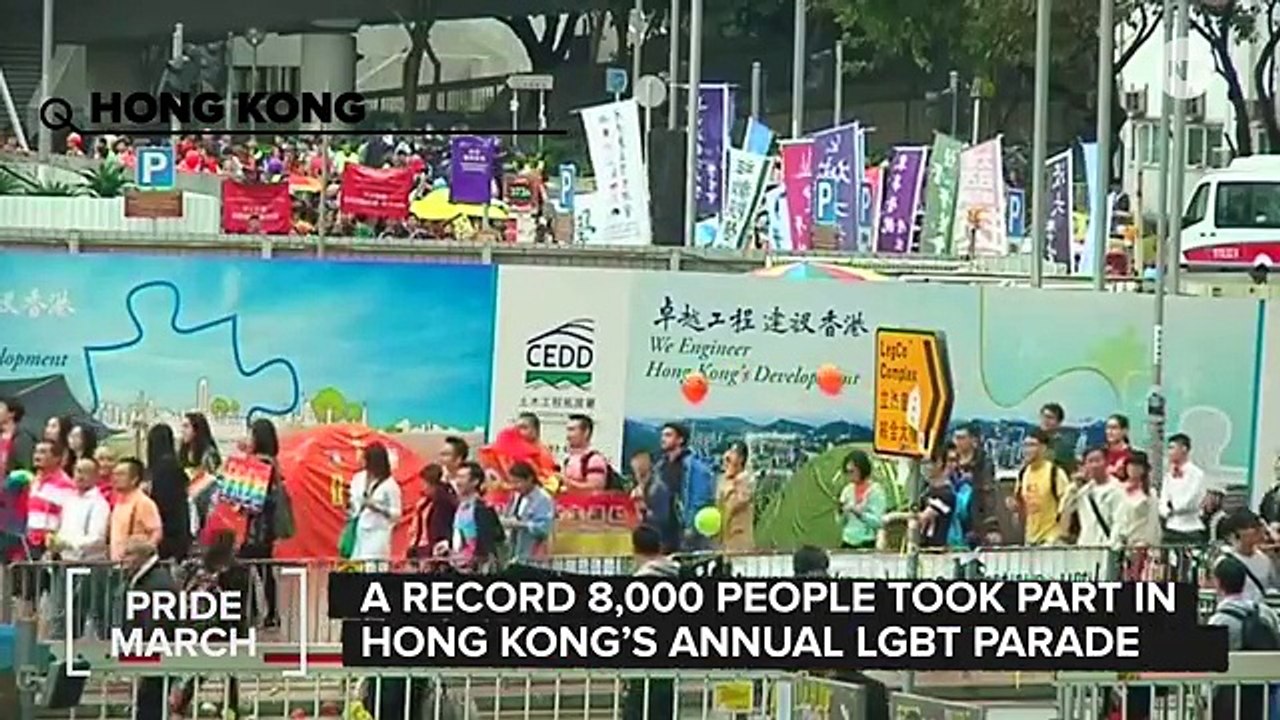 Hong Kong Protesters Are Having A Gay Ol' Time