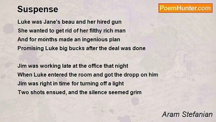 Aram Stefanian - Suspense Thriller 🎯