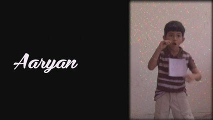 Aaryan - Moxx Music Dancing Auditions Oct 2014