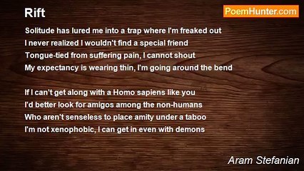 Aram Stefanian - Rift