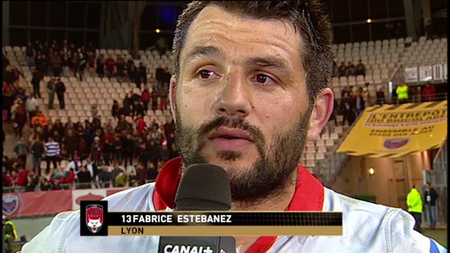 TOP14 - Grenoble-Lyon: Interview Fabrice Estebanez (LYO) - J11 - Saison 2014/2015