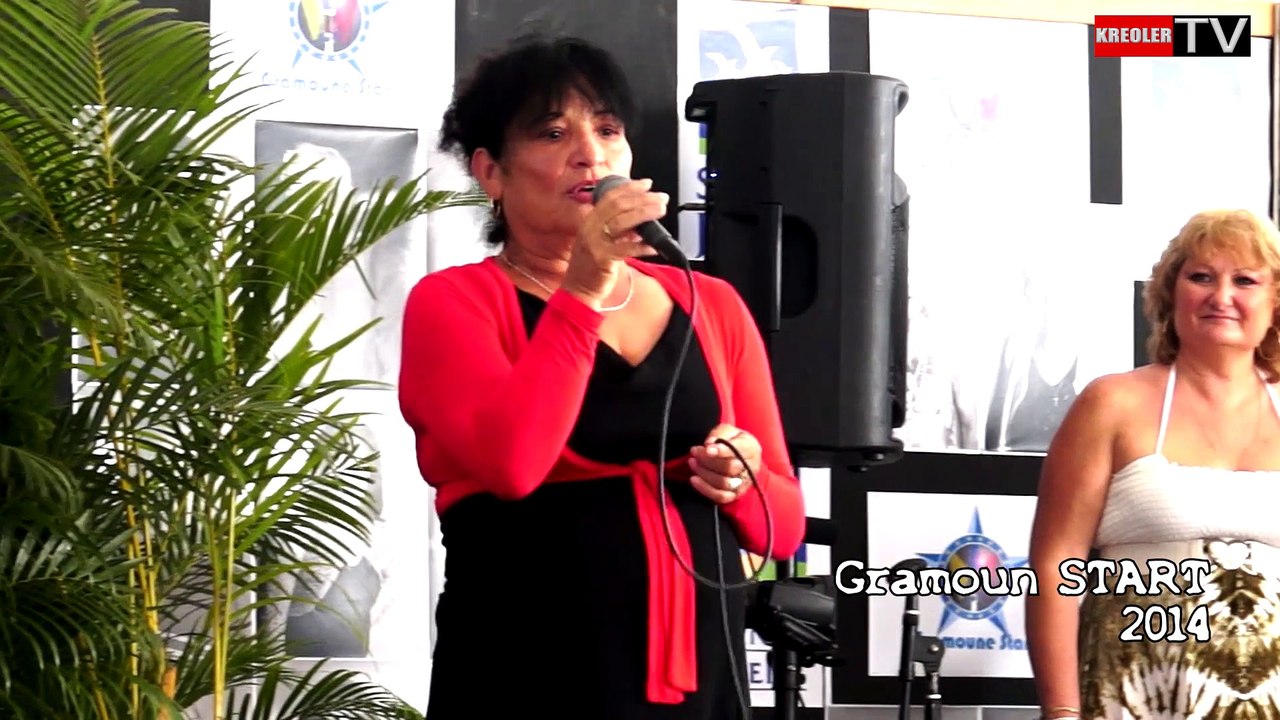 Île de la Réunion - Josiane payet - cueillir vos levres (Gramoun star 2014)