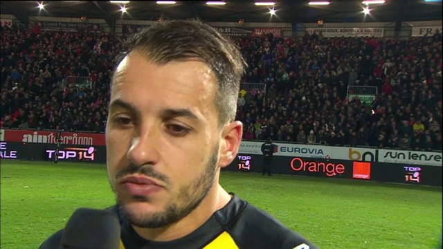 TOP14 - Oyonnax-La Rochelle: Interview Julien Audy (LAR) - J11 - Saison 2014/2015
