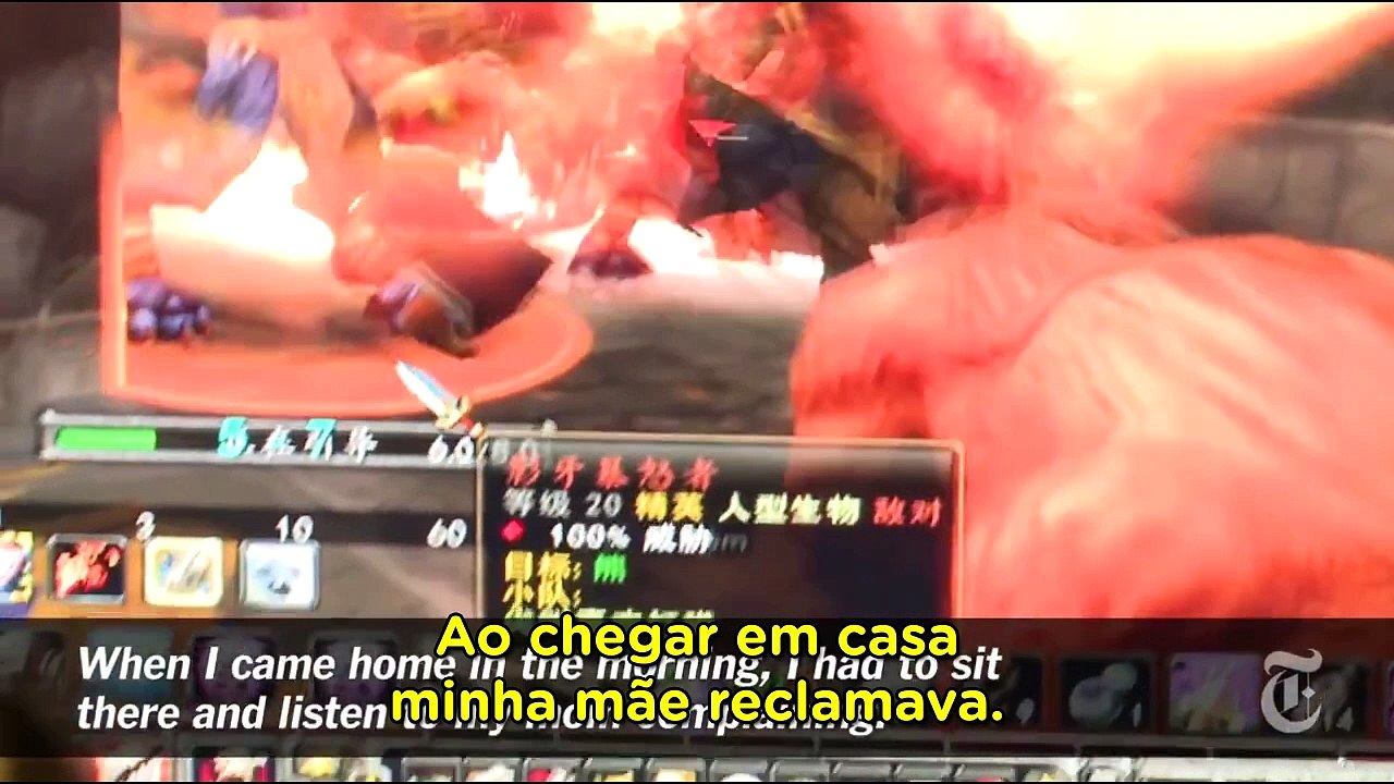 Chineses viciados em internet