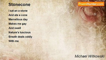 Michael Witkowski - Stonecone
