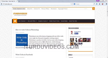 How to write Urdu in Photoshop - TricksIsland