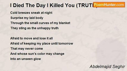 Abdelmajid Seghir - I Died The Day I Killed You (TRUTH)
