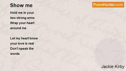 Jackie Kirby - Show me