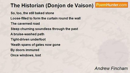 Andrew Fincham - The Historian (Donjon de Vaison)