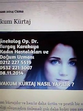 Vakum kürtaj nasıl yapılır ?