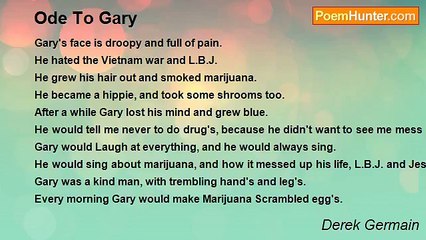 Derek Germain - Ode To Gary