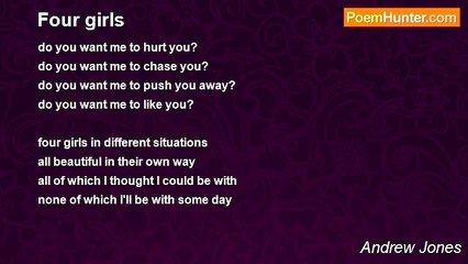 Andrew Jones - Four girls