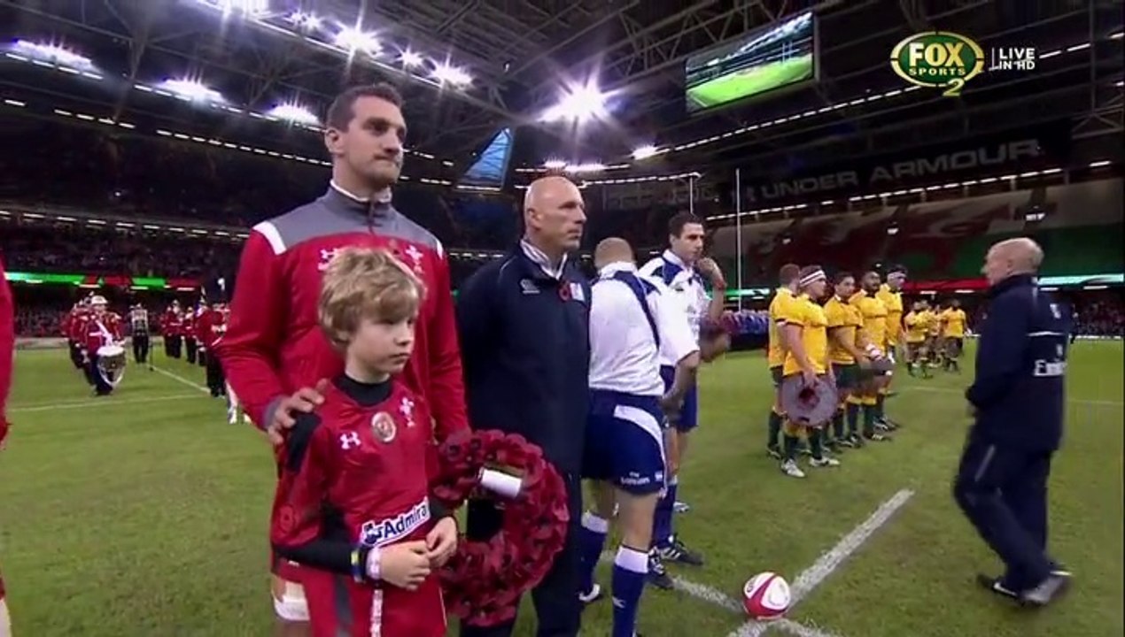 1st 1/2 wales vs oz