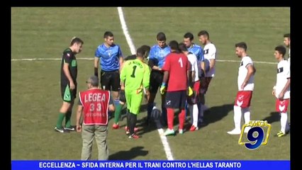 ECCELLENZA | Sfida interna per il Trani contro l'Hellas Taranto