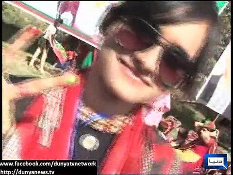 Dunya News - Enthusiasm and spirit of women in PTI rally