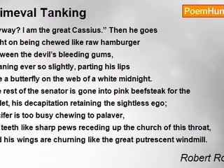 Robert Rorabeck - Primeval Tanking