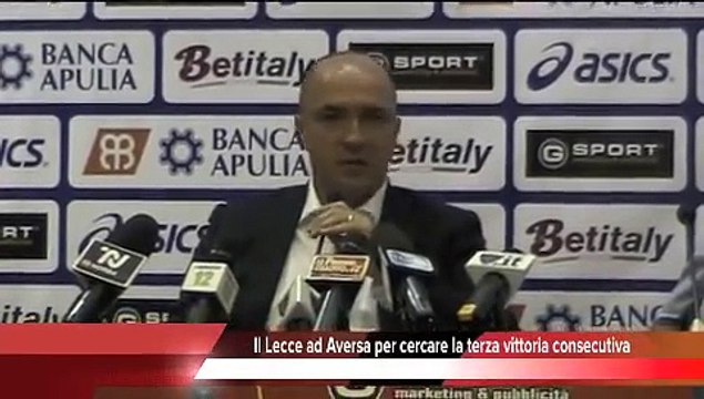 Il Lecce ad Aversa per cercare la terza vittoria consecutiva