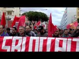 Napoli - A Bagnoli i cittadini protestano contro lo Sblocca Italia (08.11.14)