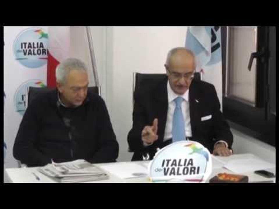 Napoli - L'Idv chiede a Franceschini l'Esercito agli scavi di Pompei -2- (07.11.14)