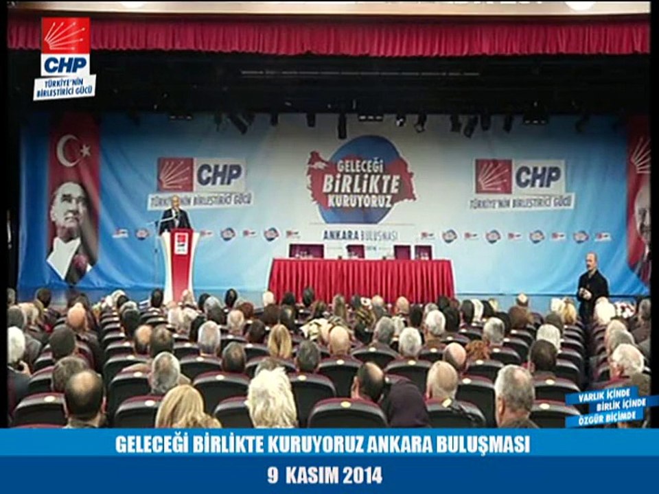 GELECEĞİ BİRLİKTE KURUYORUZ ANKARA BULUŞMASI 09/11/2014