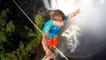Extreme tightrope balancing