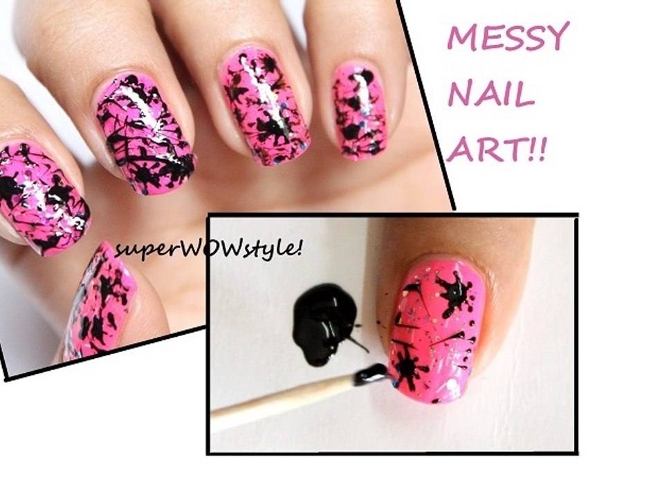 No Tools Nail Art !! Nail Designs Without Tools Nail Art Using Toothpick Nail Designs