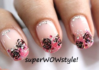 No Tools Nail Art !! Nail Designs Without Tools Nail Art Using Toothpick Nail Designs