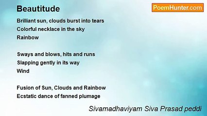 Sivamadhaviyam Siva Prasad peddi - Beautitude