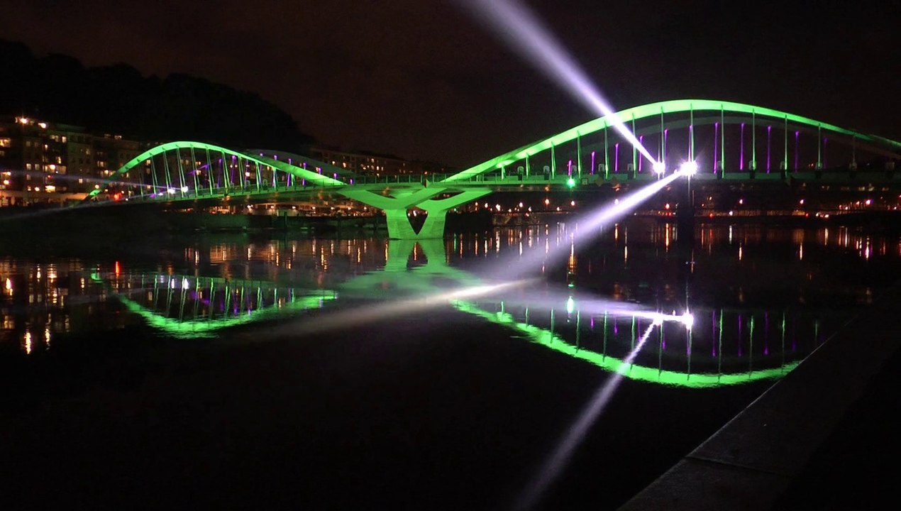 Le Pont Schuman : de sa pose à son inauguration