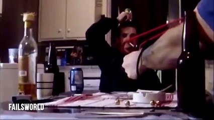 [+18 ~ Sexy Funny Girl]Slingshot Poker ( short and slowmo )