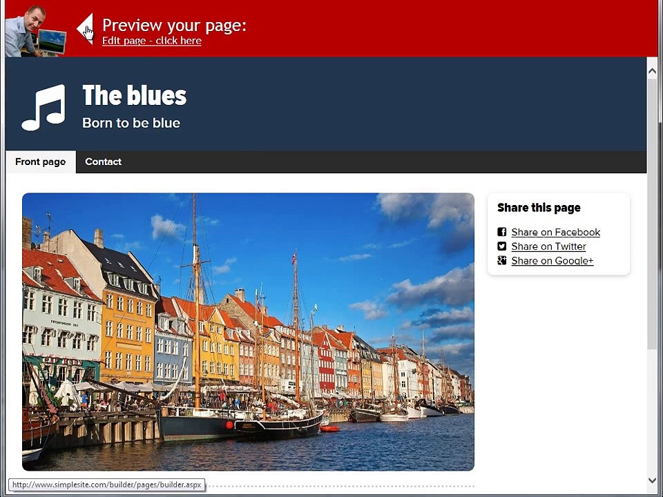 Tutorial: Adding Pages to Your SimpleSite Website