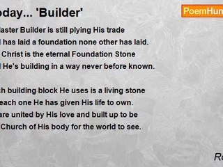 Roy Allen - Today... 'Builder'