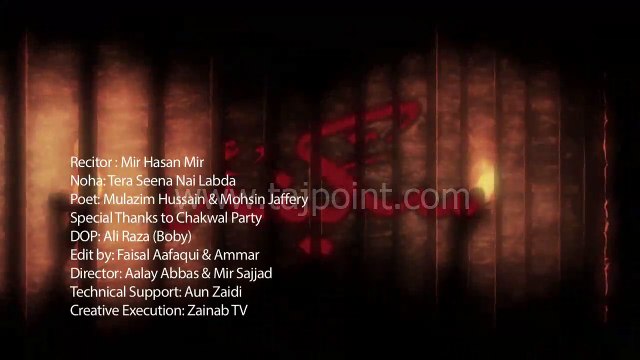02-Tera Seena Nahi Labda Mir Hassan Mir 2014-15 Noha