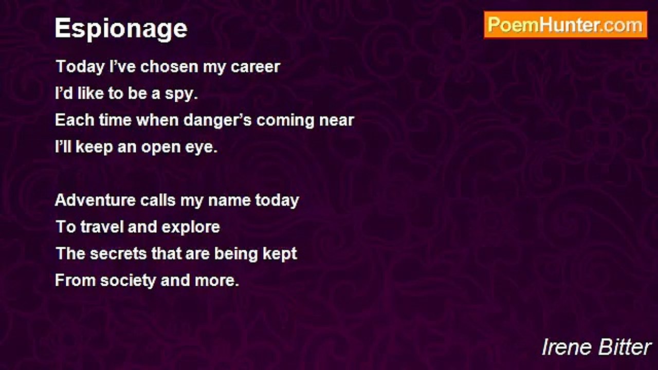 Irene Bitter - Espionage