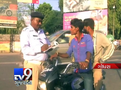 Why 'No Fine' to driver who cram several passengers in one vehicle?, Godhra - Tv9 Gujarati