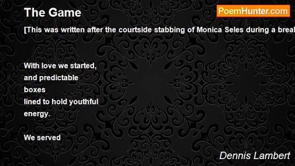 Dennis Lambert - The Game