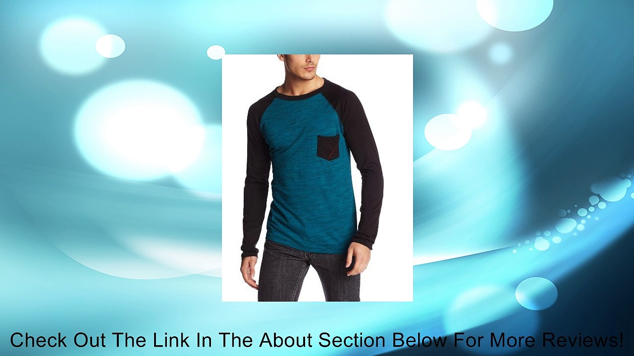 Burnside Men's Super Star Crew Long Sleeve Knit, Dark Teal, X-Large Review