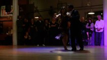 Démonstration (milonga) de Maria Belén Giachello y Jorge Pahl à la Maquina Tanguera
