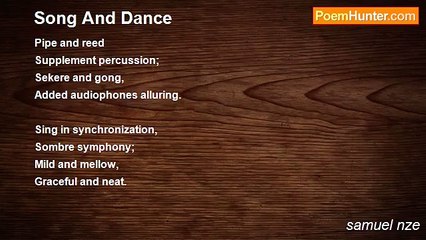 samuel nze - Song And Dance