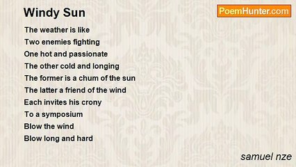 samuel nze - Windy Sun